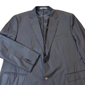 Ravazzolo Loro Piana Sport Coat Blazer Men’s 48 Black Pinstriped Super 150s Wool